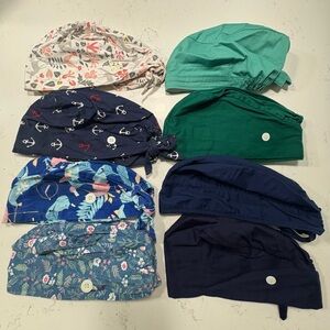 Surgical scrub caps